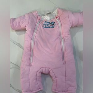 Baby Merlin’s magic sleepsuit size large.